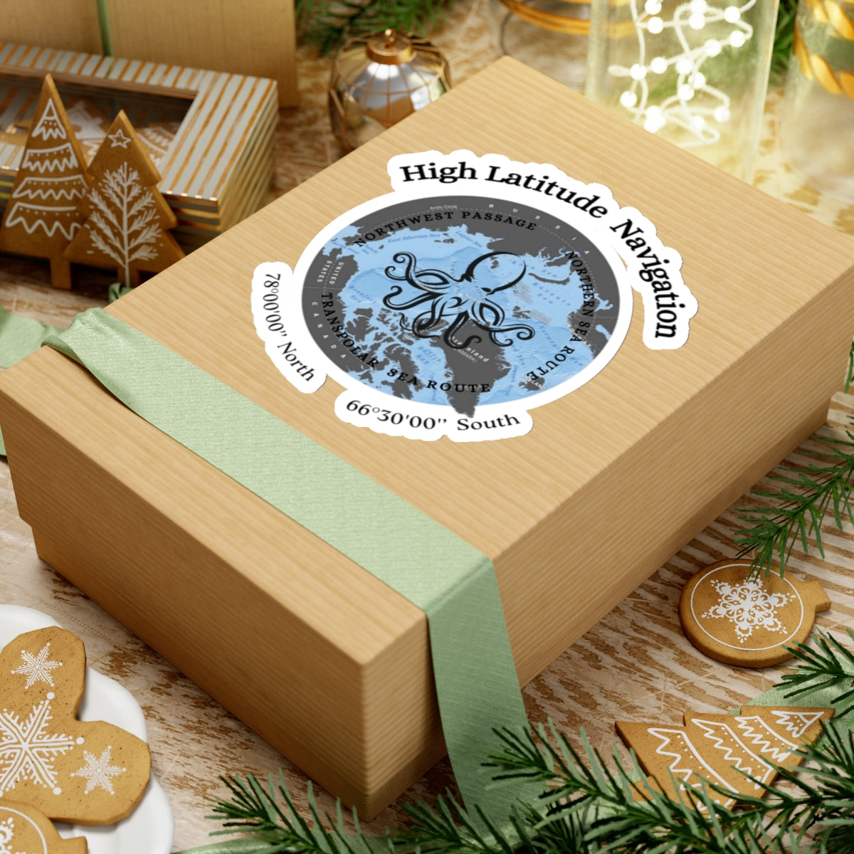 High Latitude Navigation FOM 9 Stickers