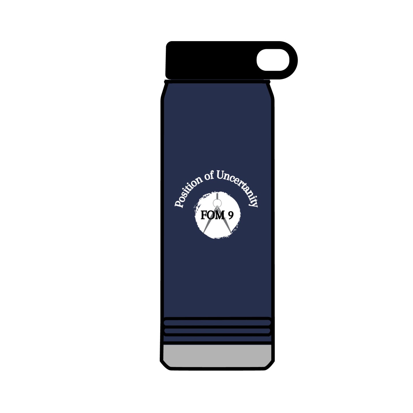 Only Amateurs Use GPS FOM 9 Water Bottle, 32oz