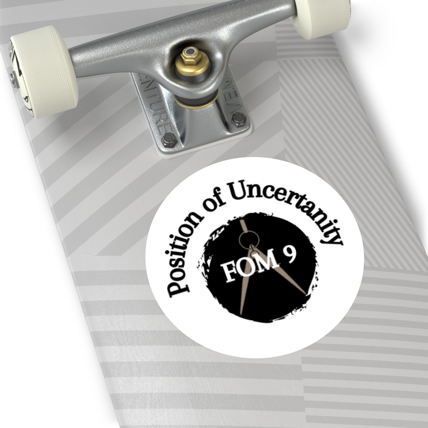 FOM 9 Logo Sticker