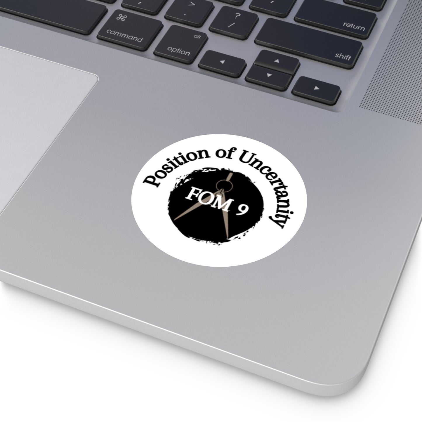 FOM 9 Logo Sticker