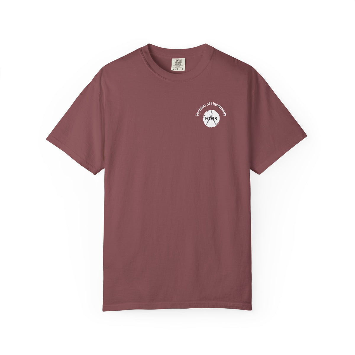 Only Amateurs Use GPS — White Print FOM 9 Graphic Tee