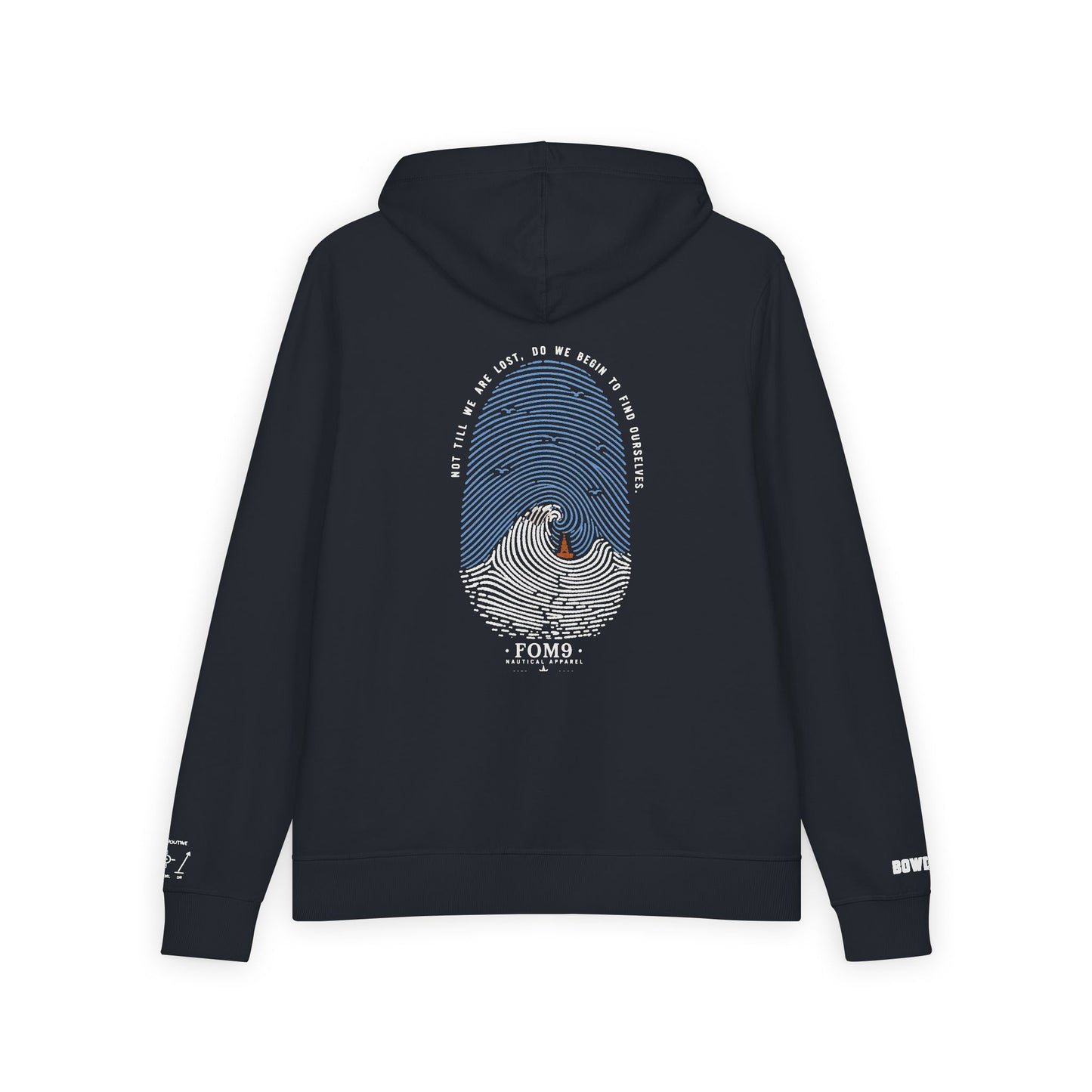 Fingerprint of the Ocean FOM 9 Fleece™ Full-Zip Hoodie