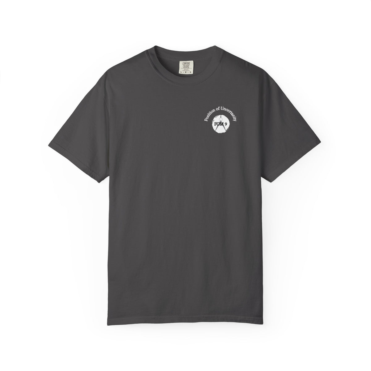 Only Amateurs Use GPS — White Print FOM 9 Graphic Tee