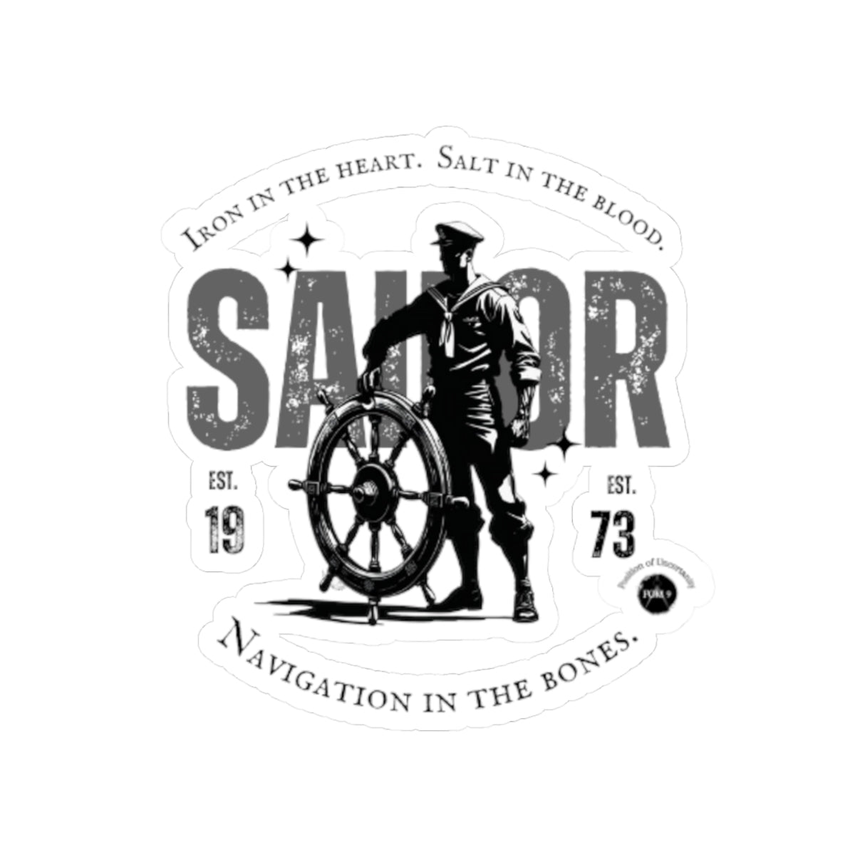 Sailor 1973 FOM 9 Sticker