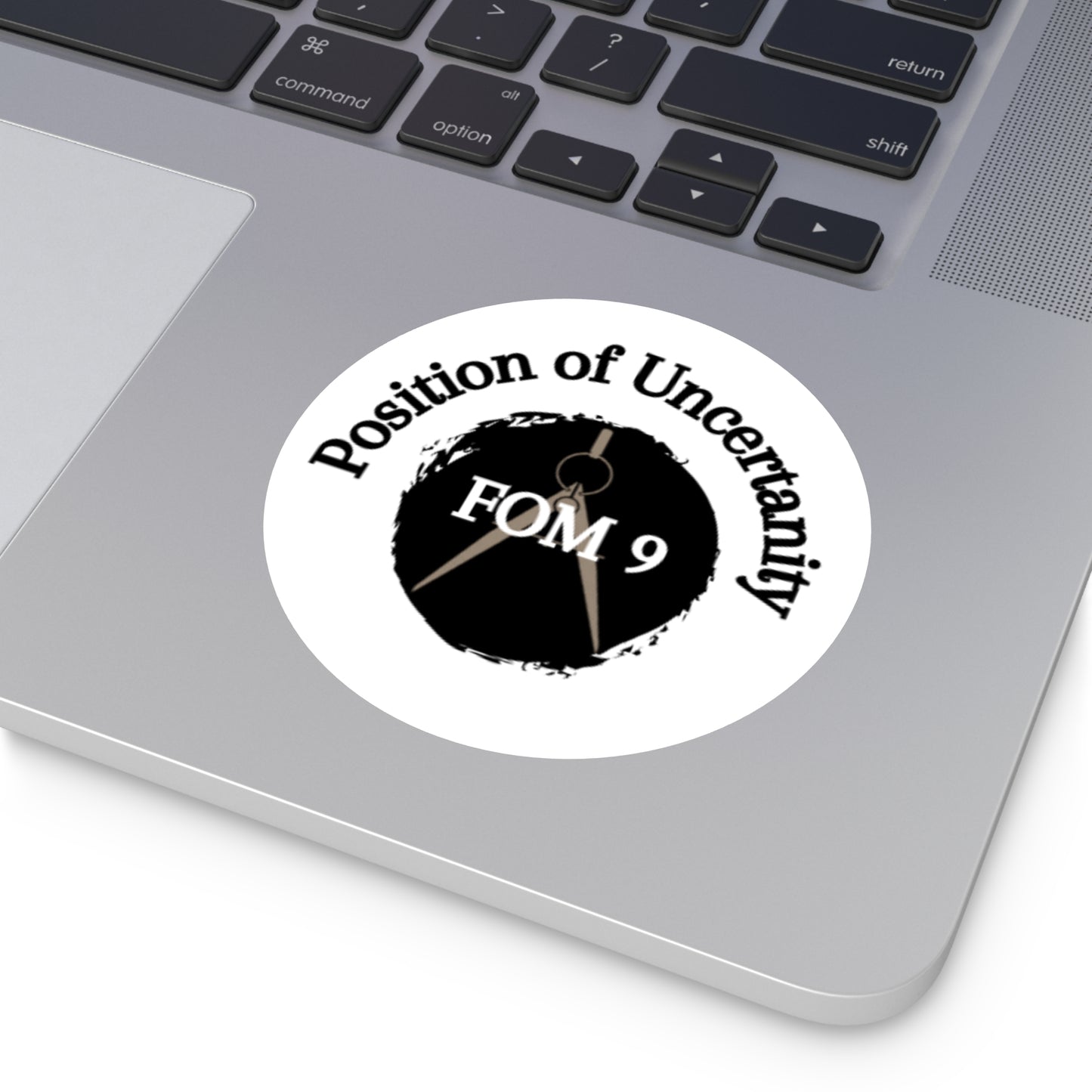 FOM 9 Logo Sticker