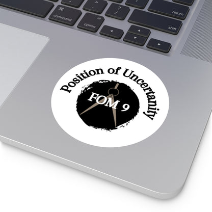 FOM 9 Logo Sticker