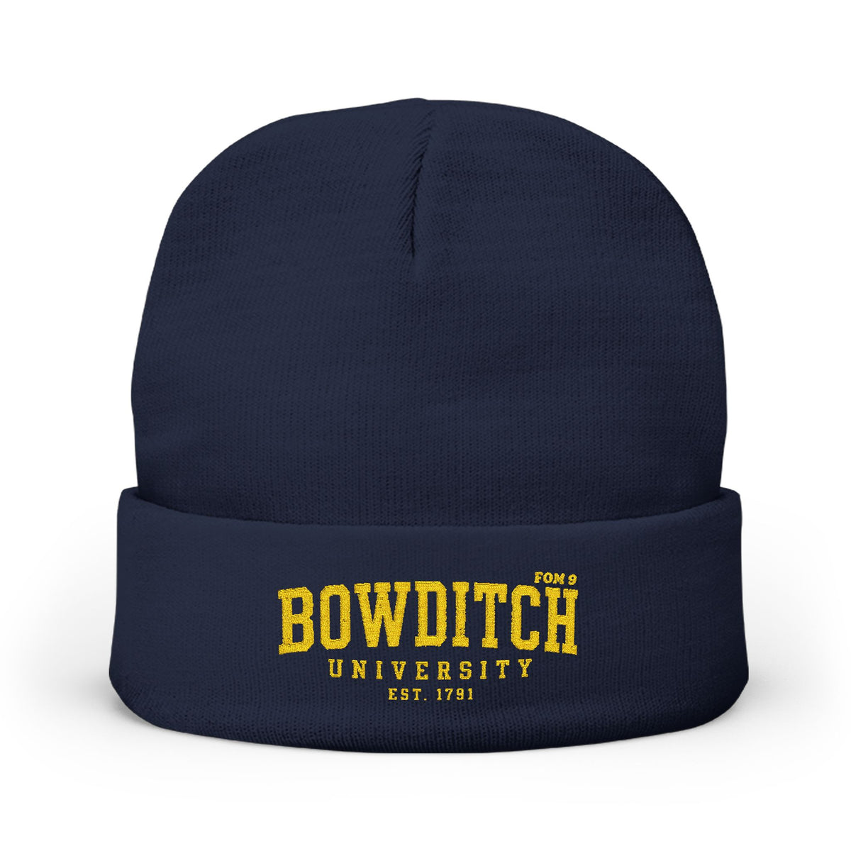 Bowditch University FOM 9 Knit Beanie