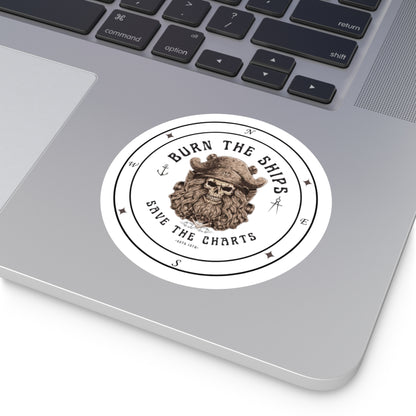 Burn the Ships - Save the Charts FOM9 Sticker