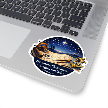 Stars Above - Charts Below FOM 9 Sticker