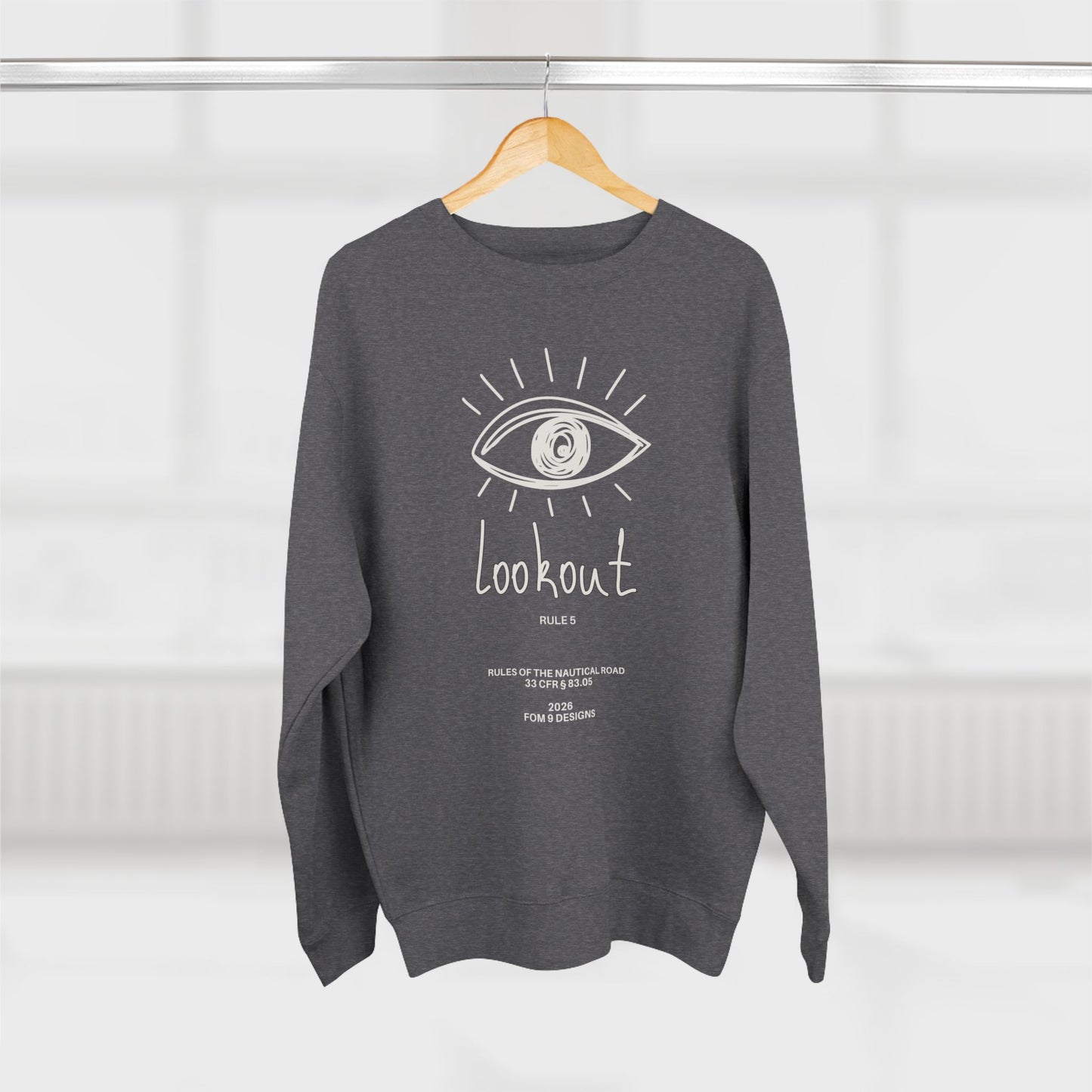 Lookout Rule 5 FOM 9 Crewneck Sweatshirt