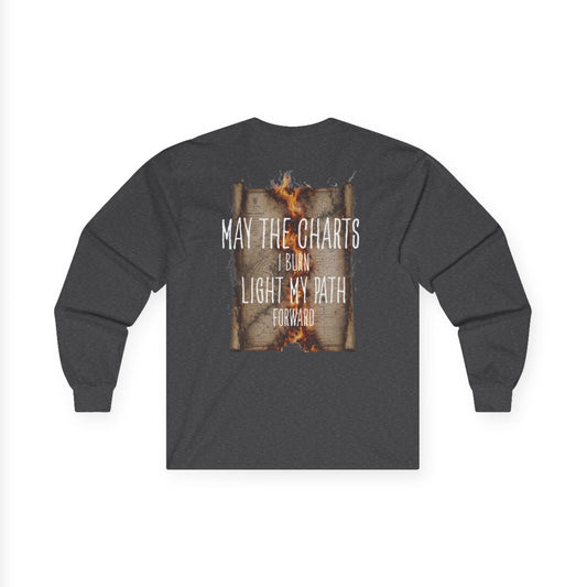 May the Charts I Burn FOM9 Long Sleeve Tee