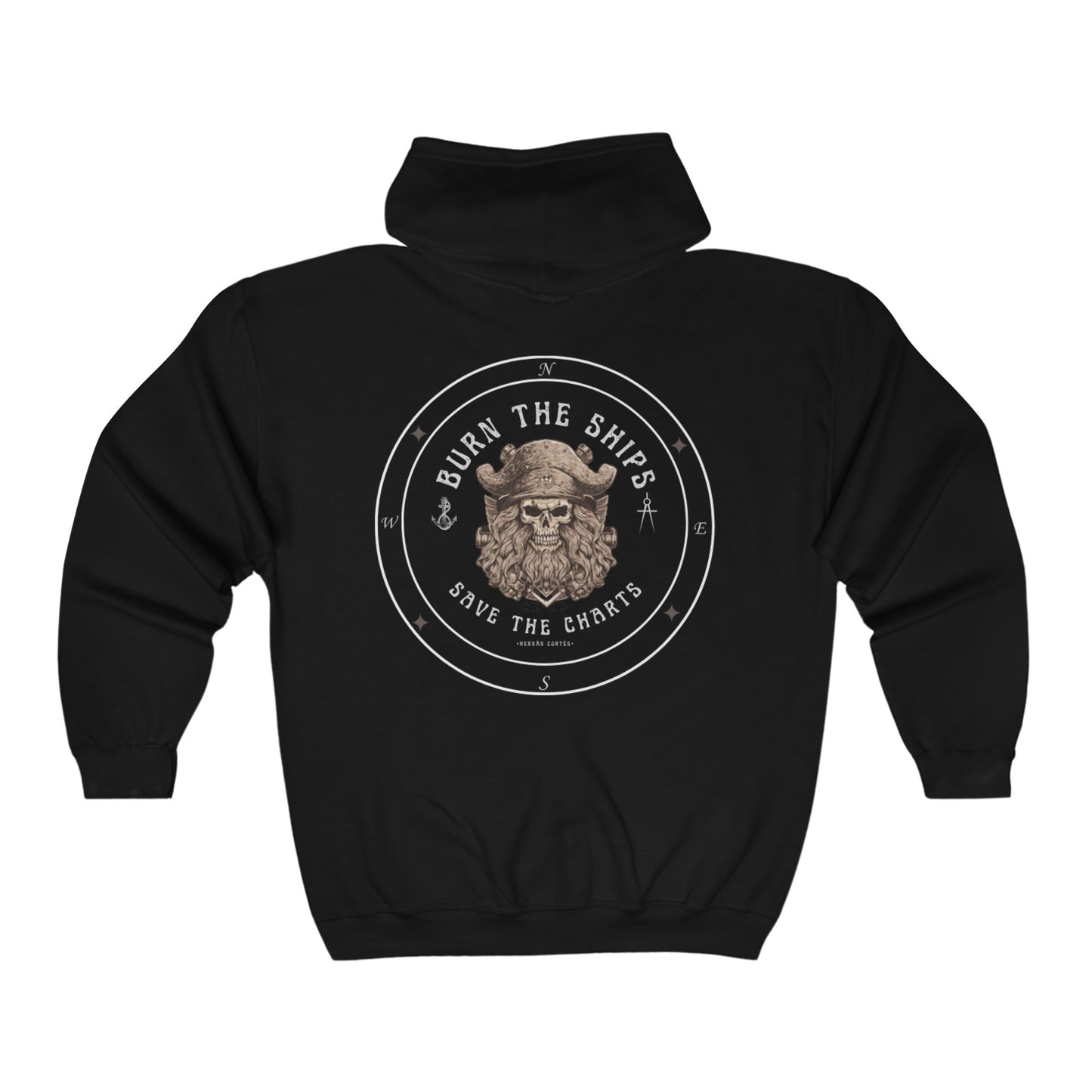 Burn the Ships FOM9 Zip Hooded Sweatshirt