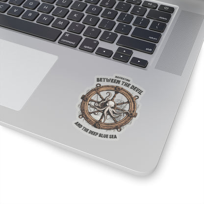 "The Devil and the Deep Blue Sea" FOM 9 Sticker