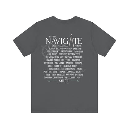 Just Navigate FOM 9 Graphic Tee