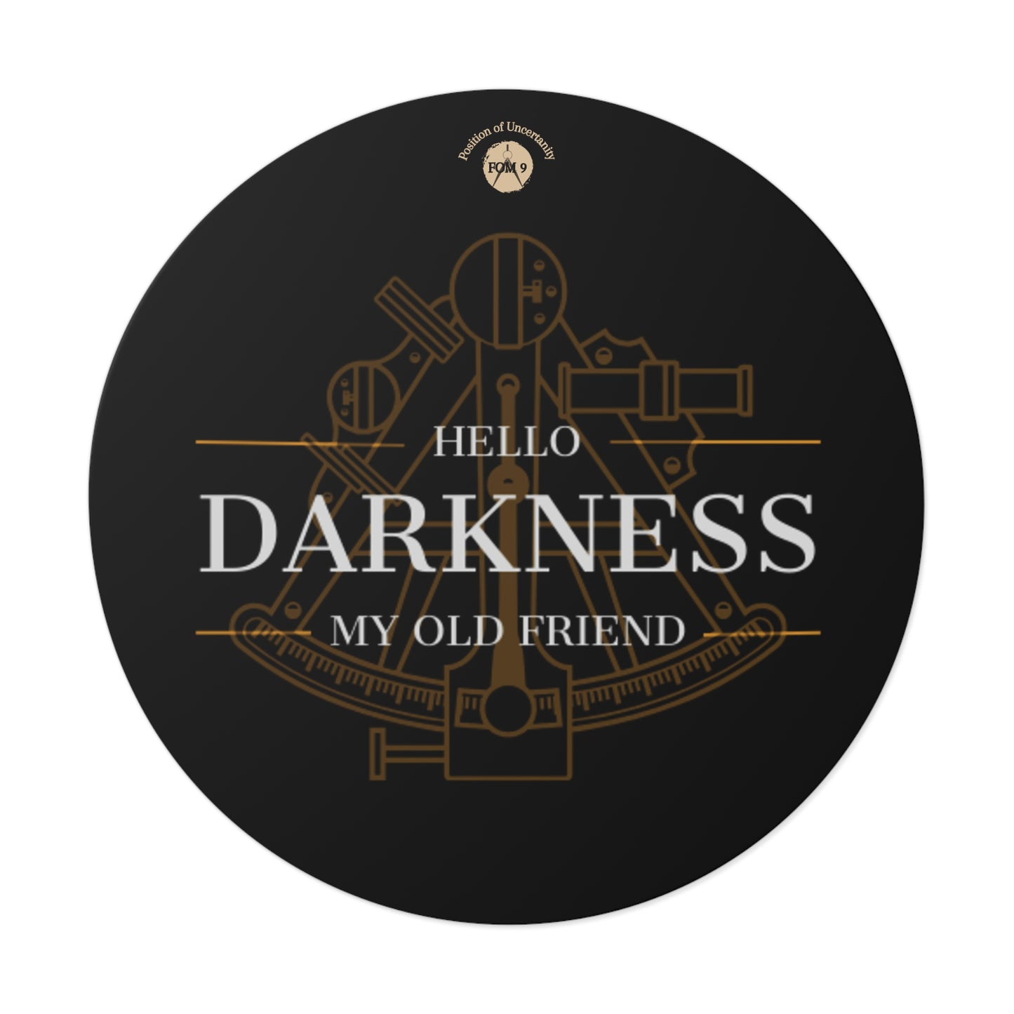 Sextant FOM 9 Round Vinyl Stickers