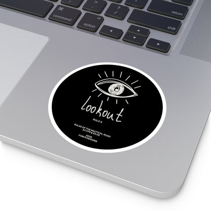 Lookout Rule 5 FOM 9 Round Stickers