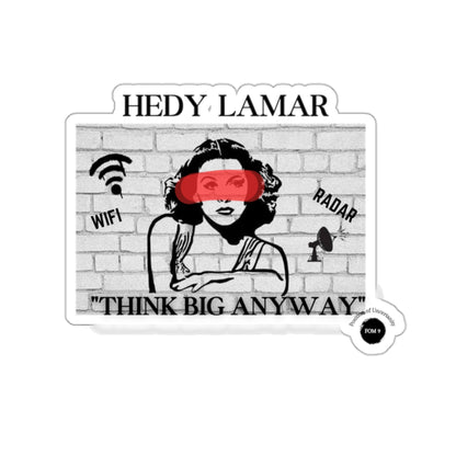 Hedy Lamarr FOM 9 Sticker
