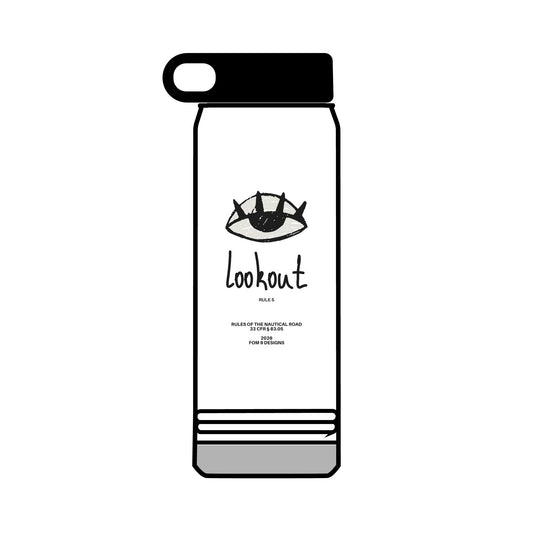 Lookout Rule 5 FOM 9 Water Bottle, 32oz