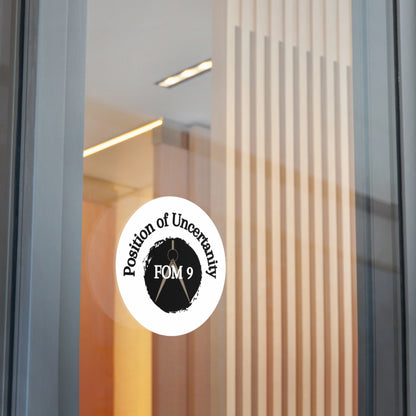 FOM 9 Logo Sticker