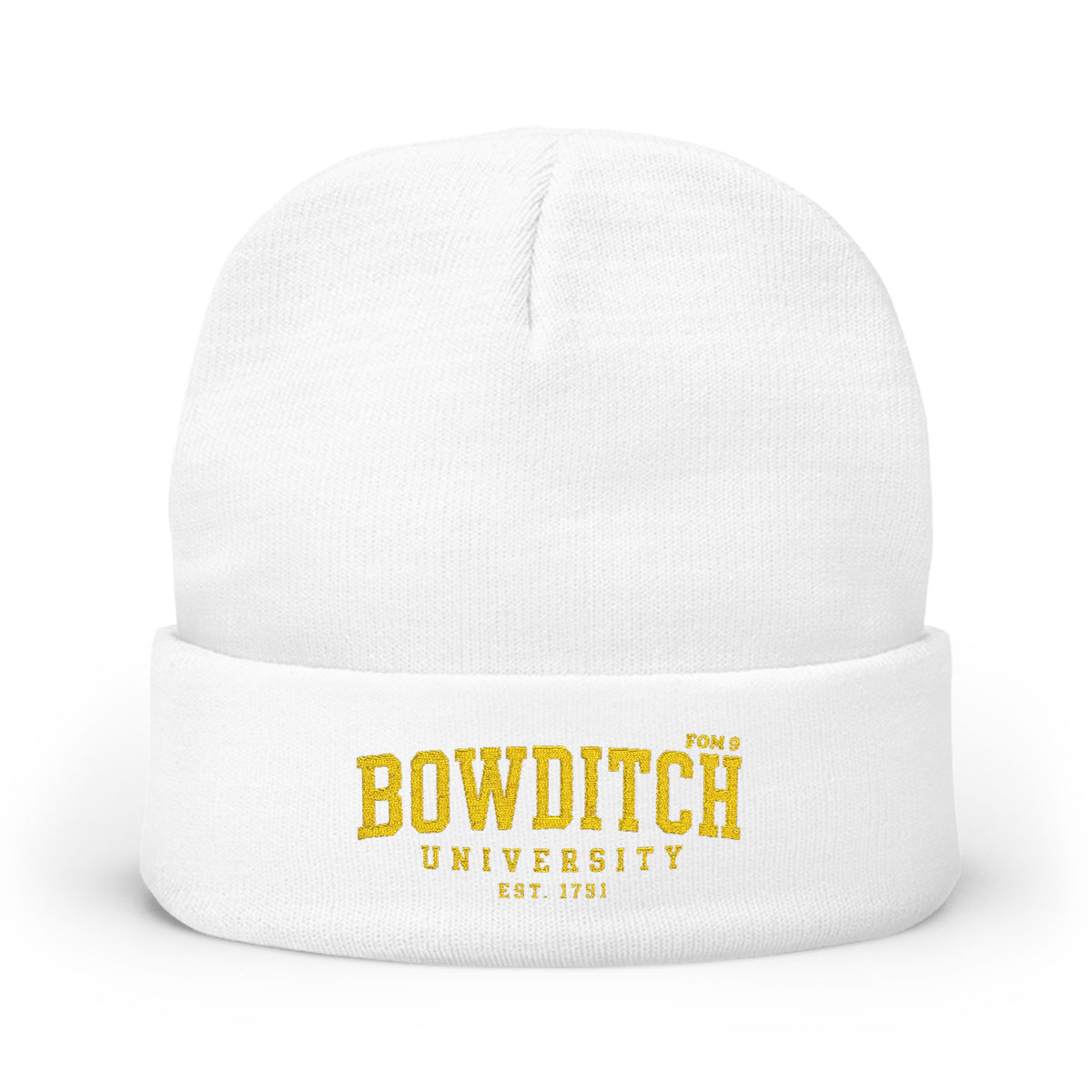 Bowditch University FOM 9 Knit Beanie