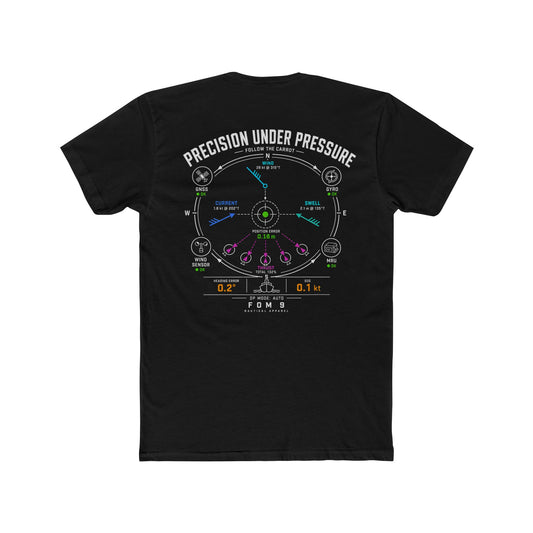 DP Chase the Carrot FOM 9 graphic tee with dynamic positioning navigation artwork