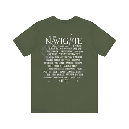 Just Navigate FOM 9 Graphic Tee