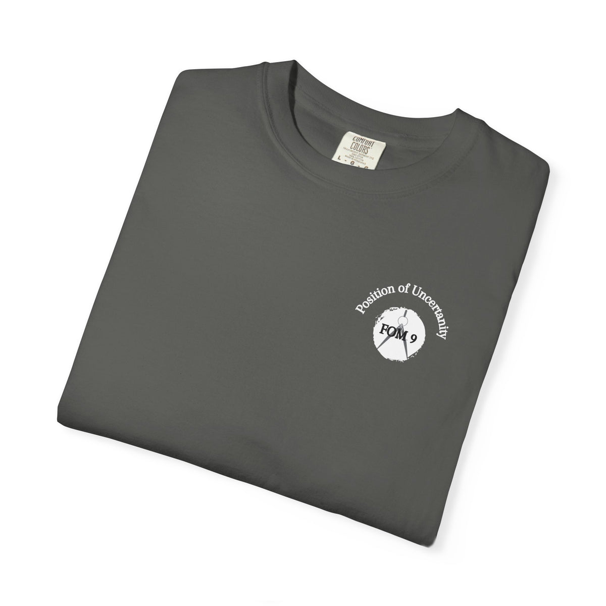 Only Amateurs Use GPS — White Print FOM 9 Graphic Tee