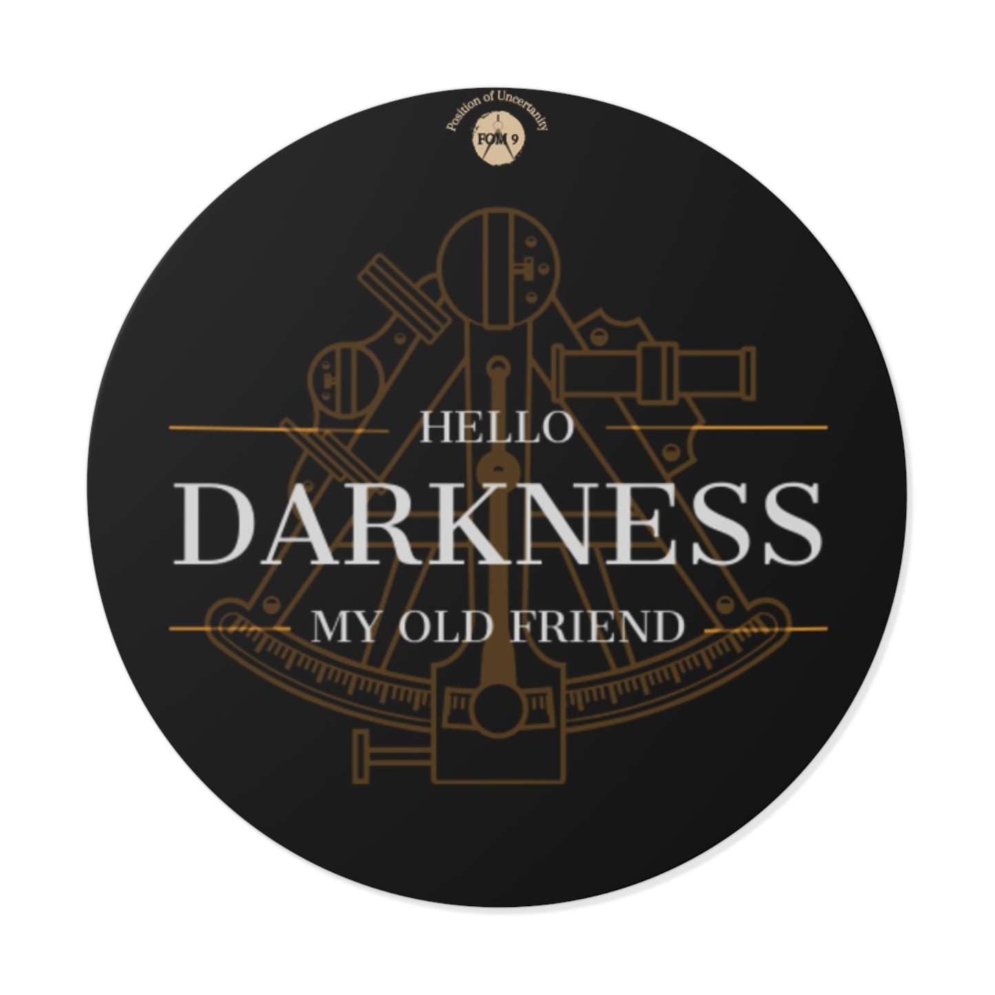 Sextant FOM 9 Round Vinyl Stickers