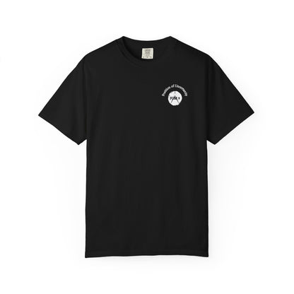 Only Amateurs Use GPS — White Print FOM 9 Graphic Tee