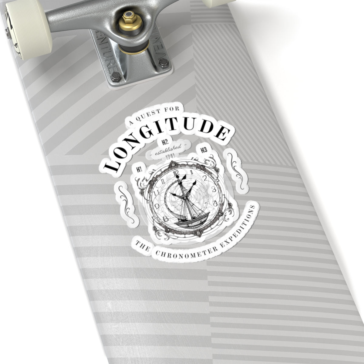 The Longitude Explorers FOM 9 Kiss-Cut Stickers