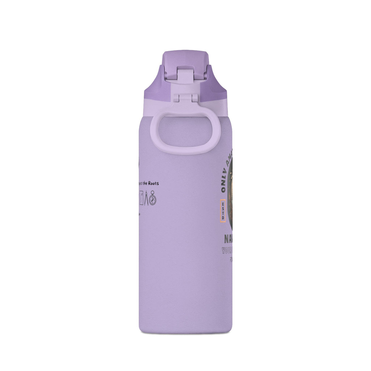 Only Amateurs Use GPS FOM9 Insulated Water Bottle 32oz