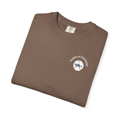 Only Amateurs Use GPS — White Print FOM 9 Graphic Tee