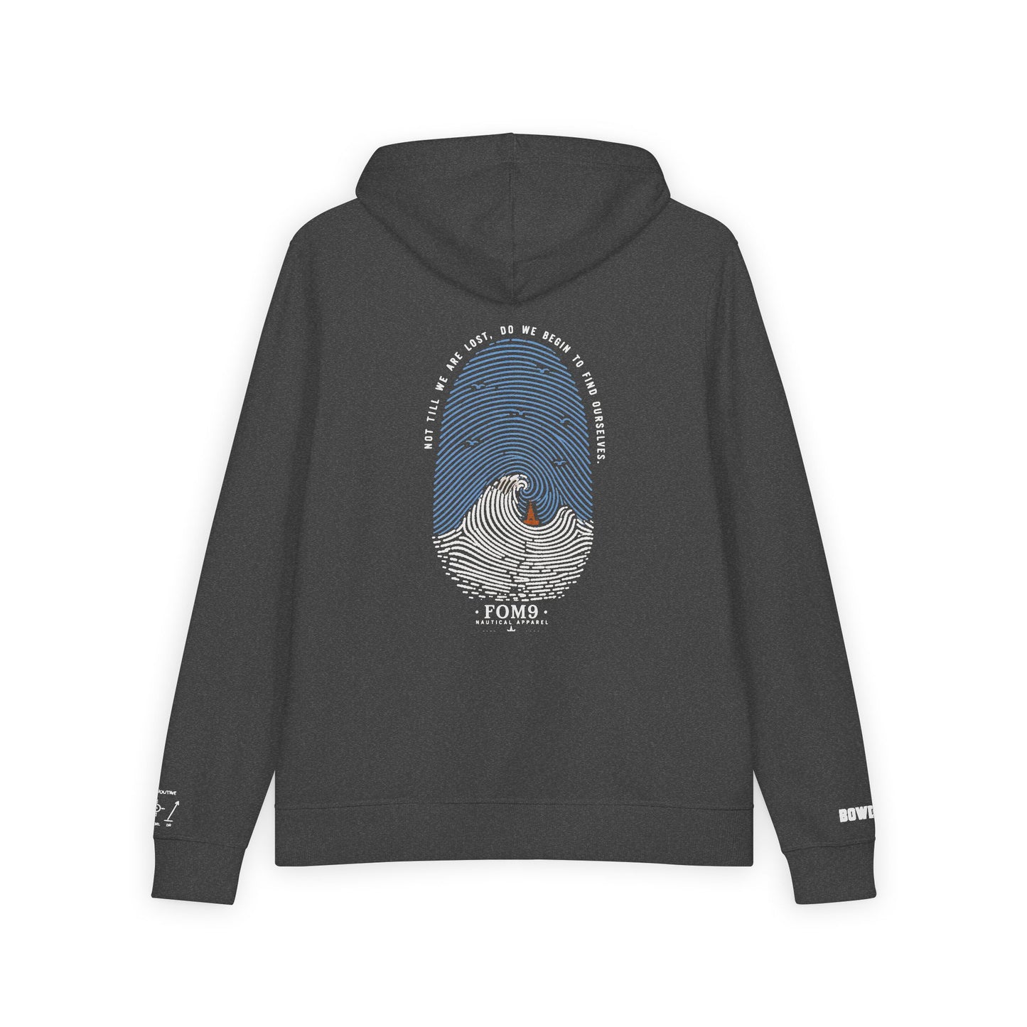 Fingerprint of the Ocean FOM 9 Fleece™ Full-Zip Hoodie