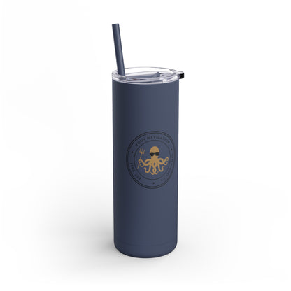 "Burn the Ships, Save the Charts" FOM9 20oz Tumbler