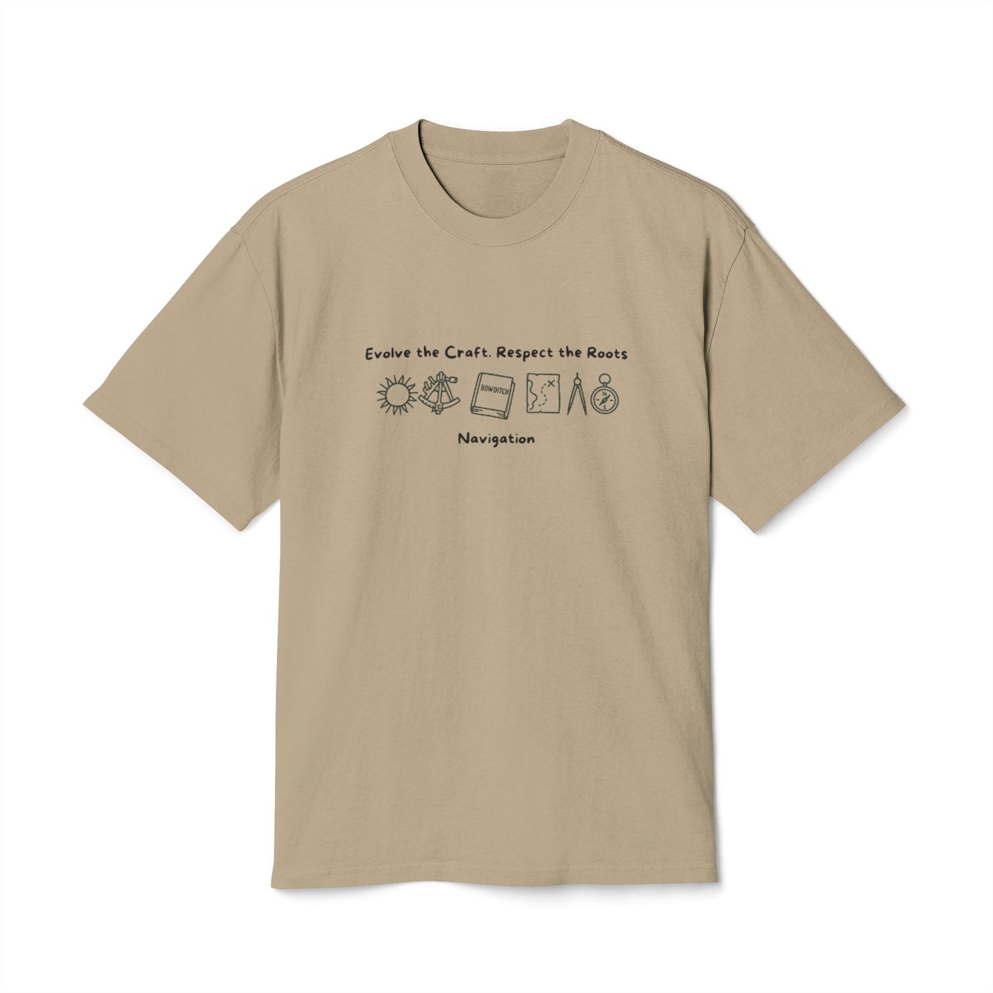 Evolve the Craft – Navigation Essentials FOM 9 Heavy Tee