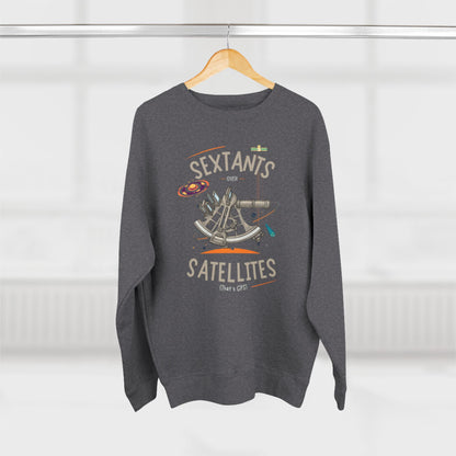 Sextants over Satellites FOM 9 Sweatshirt