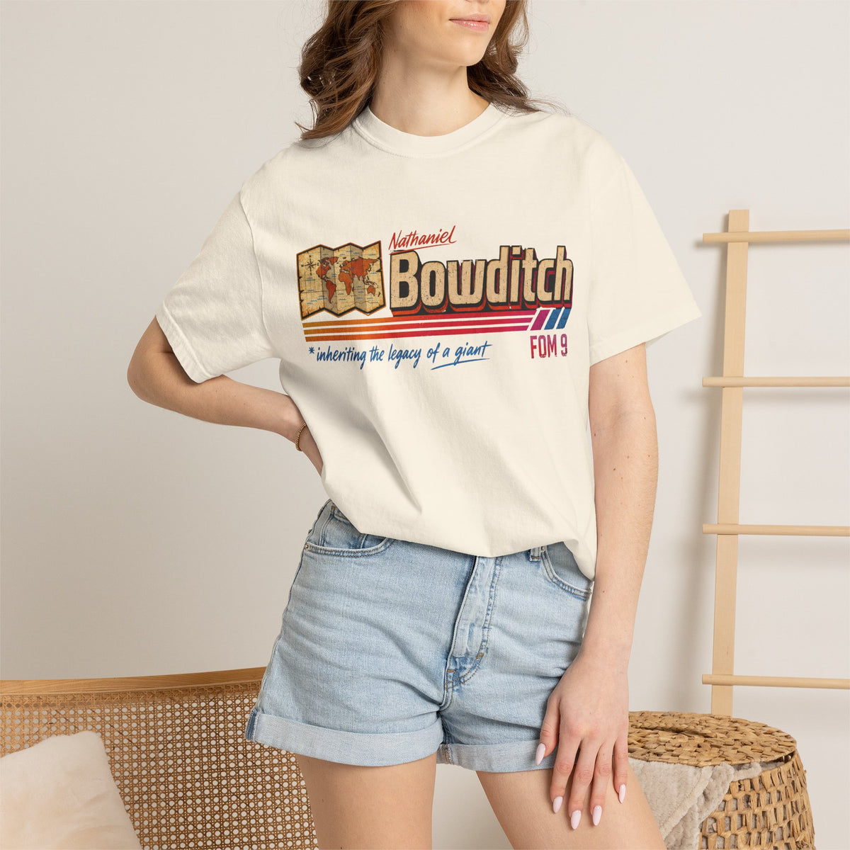 Bowditch Retro 1980 FOM 9 Tee