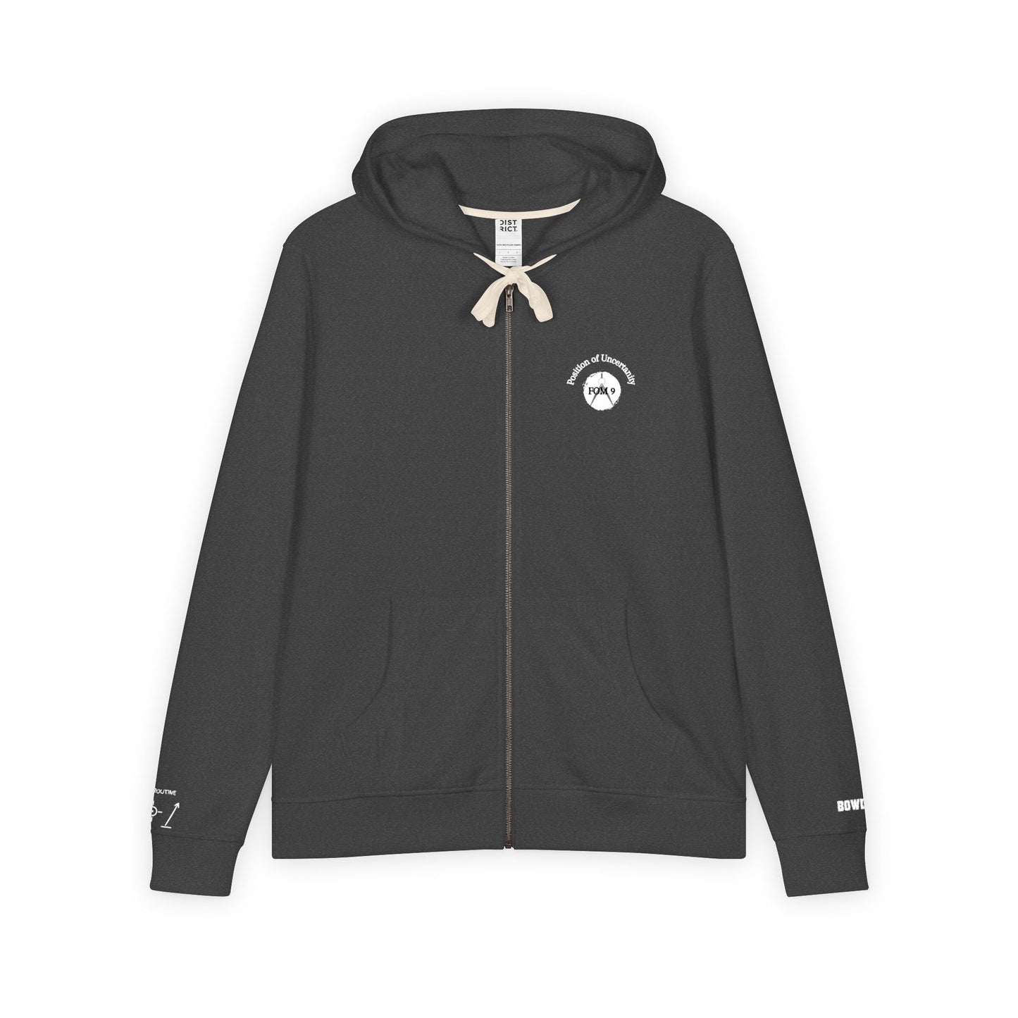 Burn the Ships save the Charts FOM9 Full-Zip Hoodie