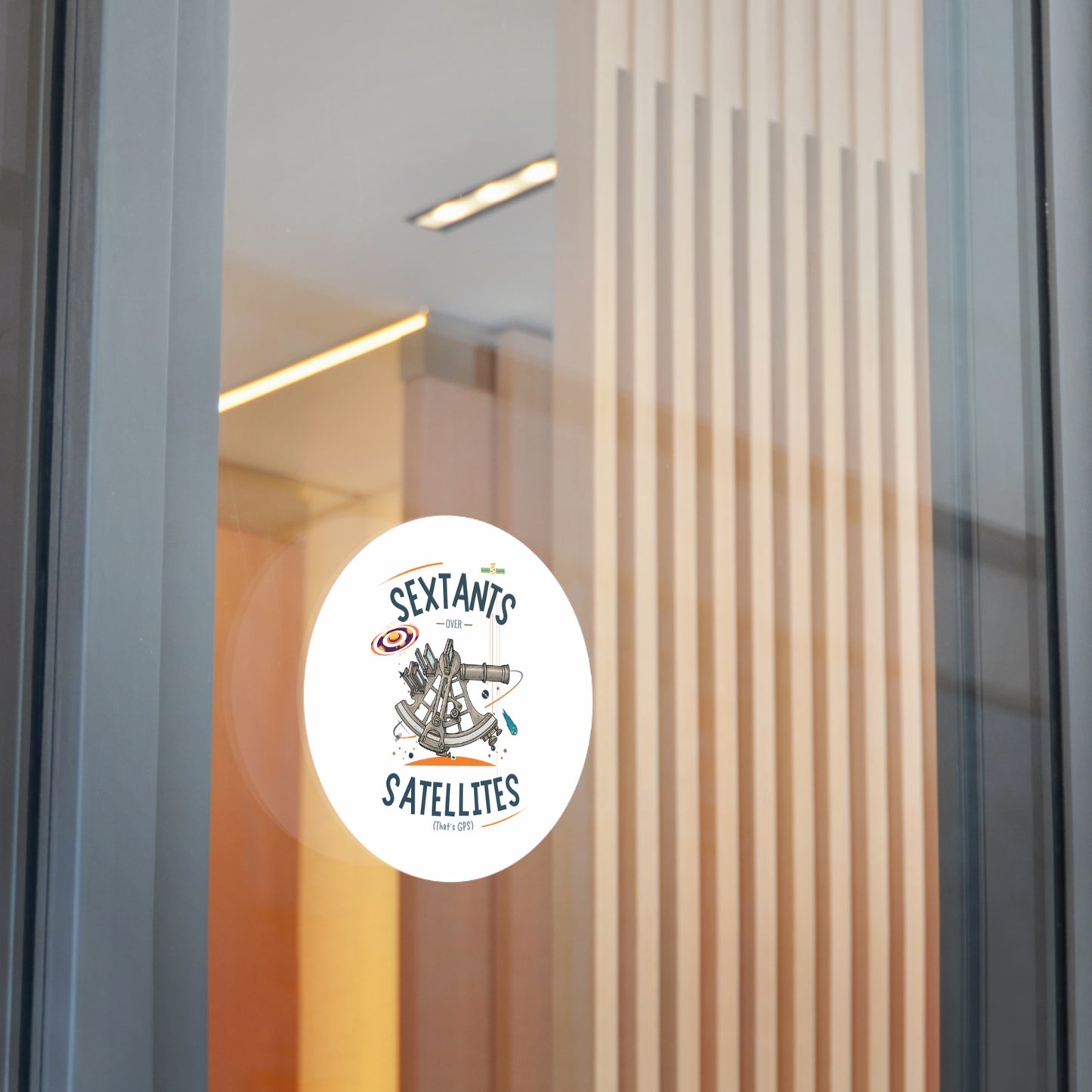 Sextants over Satellites V2 FOM9 Vinyl Stickers
