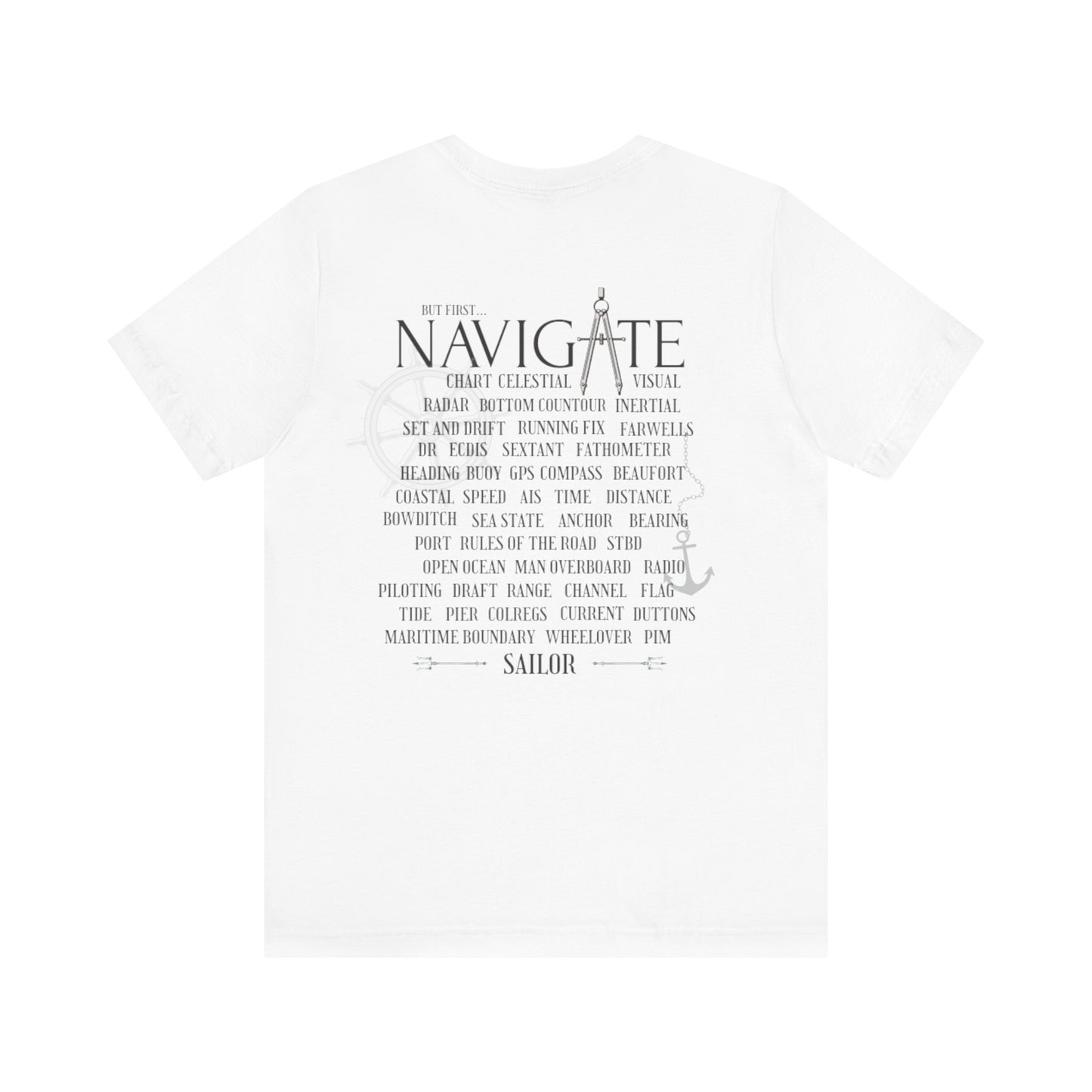 Just Navigate FOM 9 Graphic Tee
