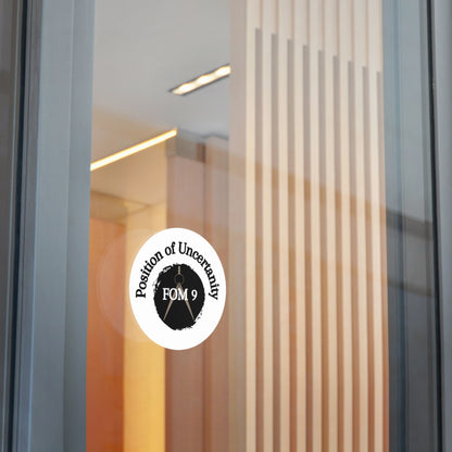 FOM 9 Logo Sticker
