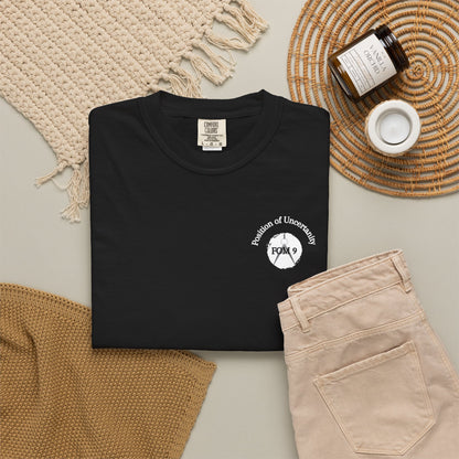Only Amateurs Use GPS — White Print FOM 9 Graphic Tee