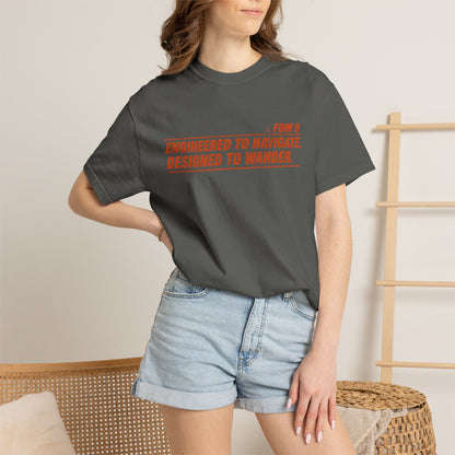 Engineered to Navigate. Designed to Wander. FOM 9 Graphic Tee
