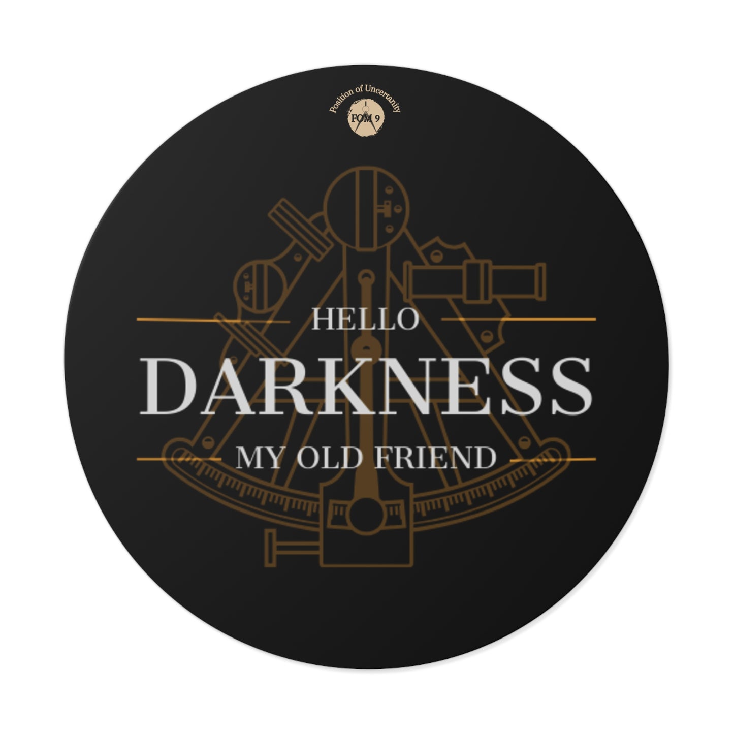 Sextant FOM 9 Round Vinyl Stickers