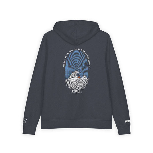 Fingerprint of the Ocean FOM 9 Fleece™ Full-Zip Hoodie