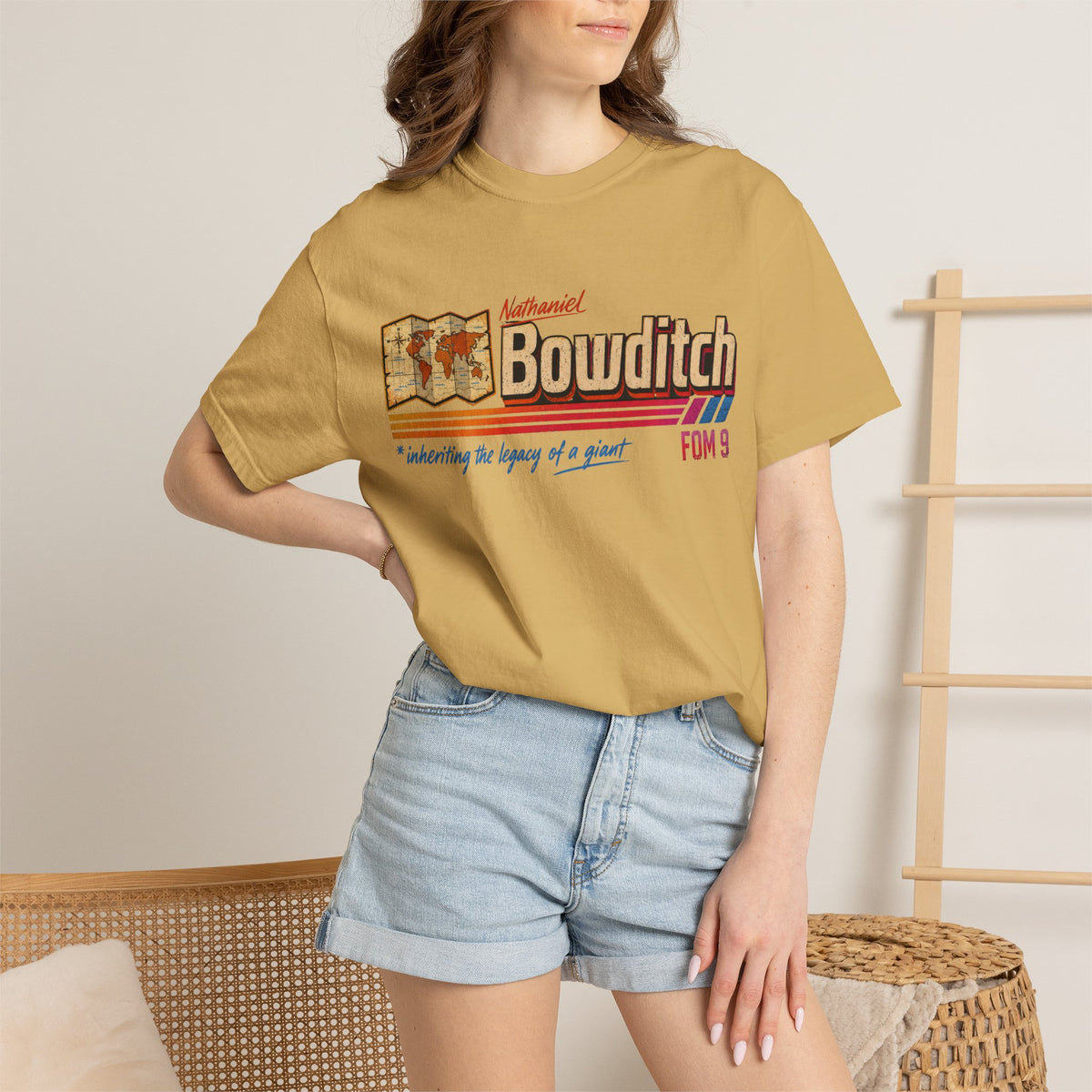 Bowditch Retro 1980 FOM 9 Tee