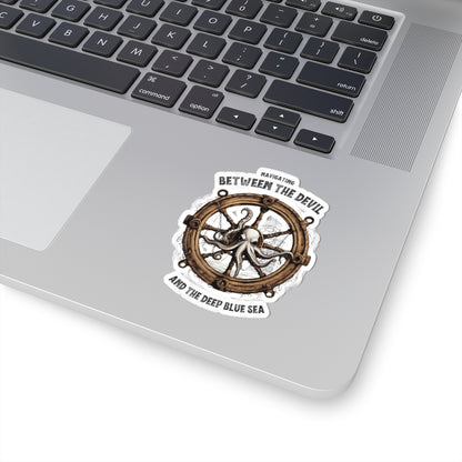 "The Devil and the Deep Blue Sea" FOM 9 Sticker