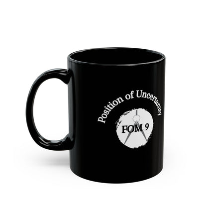 FOM 9 Logo 11oz Black Mug