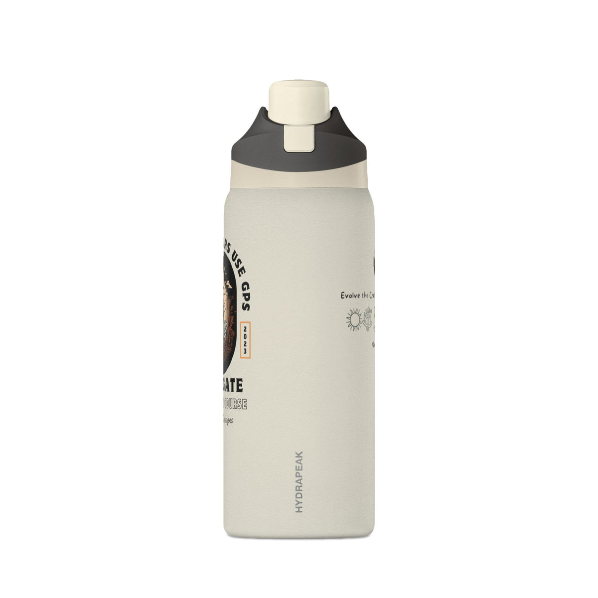 Only Amateurs Use GPS FOM9 Insulated Water Bottle 32oz