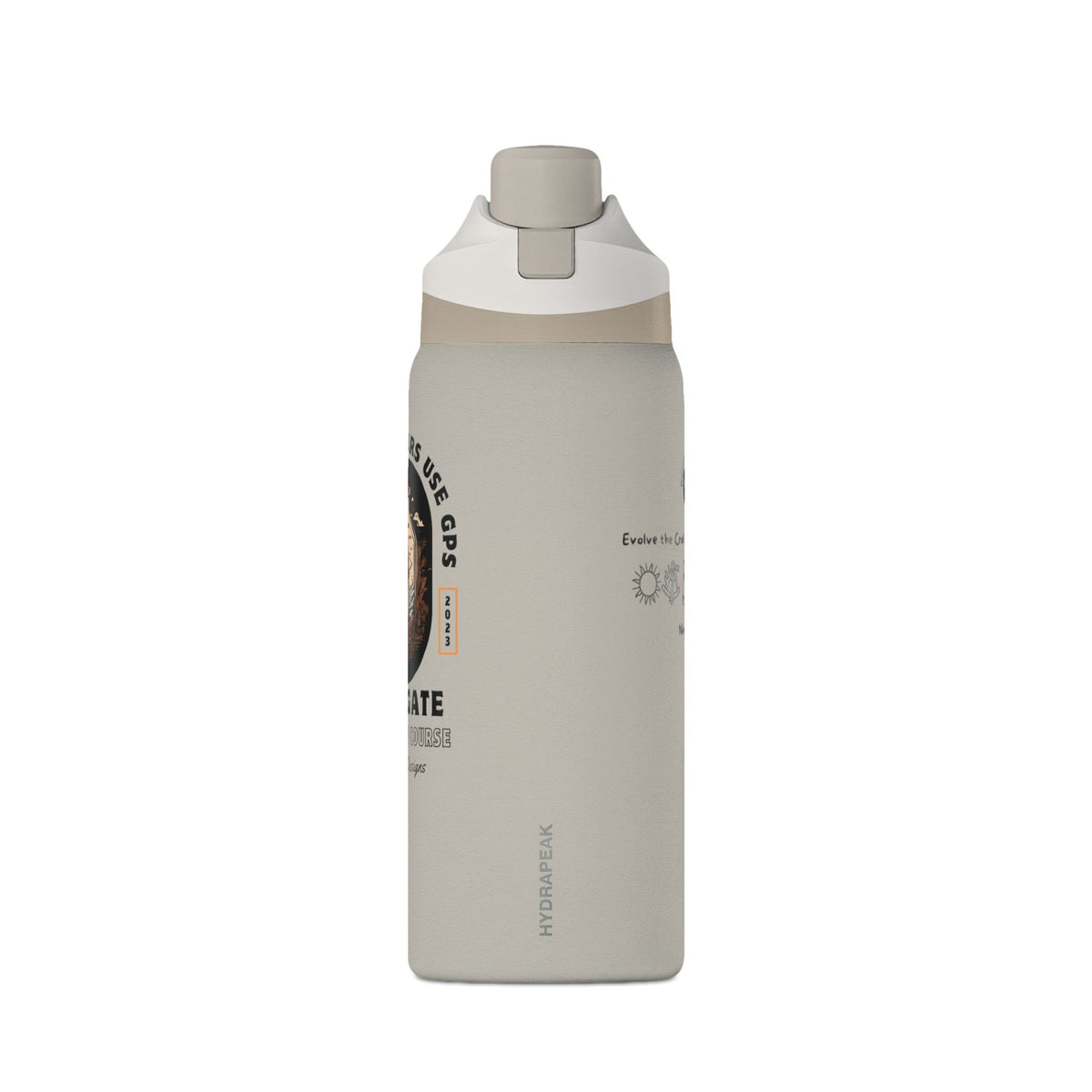 Only Amateurs Use GPS FOM9 Insulated Water Bottle 32oz